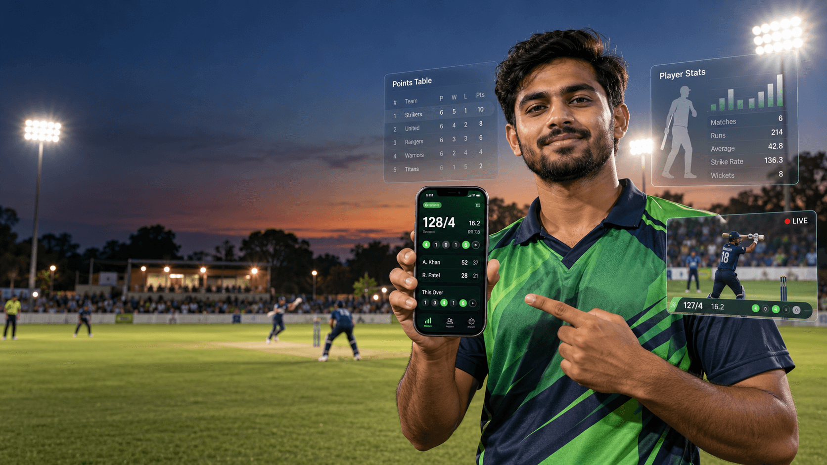 MyCric cricket scoring app for live scoring, tournaments and player statistics